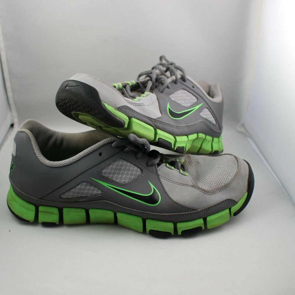 Nike Flex Show TR Size US 11 Men's Training Shoes 525729-007 Gray Green Running